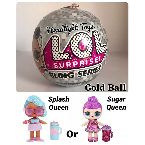 LOL Surprise Bling Series Dolls Sealed Limited Edition Gold Rare Toy Gift - Picture 4 of 8